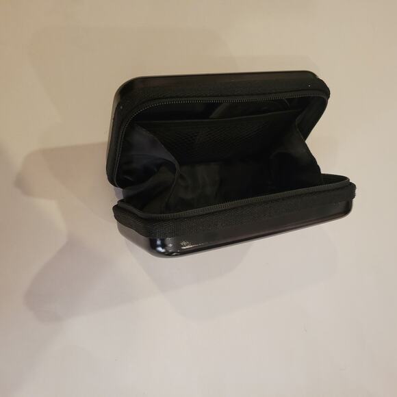 Salvatore Ferragamo EVA AIR Mini Black Zip Travel Case Amenity Toiletry pouch - Picture 9 of 11